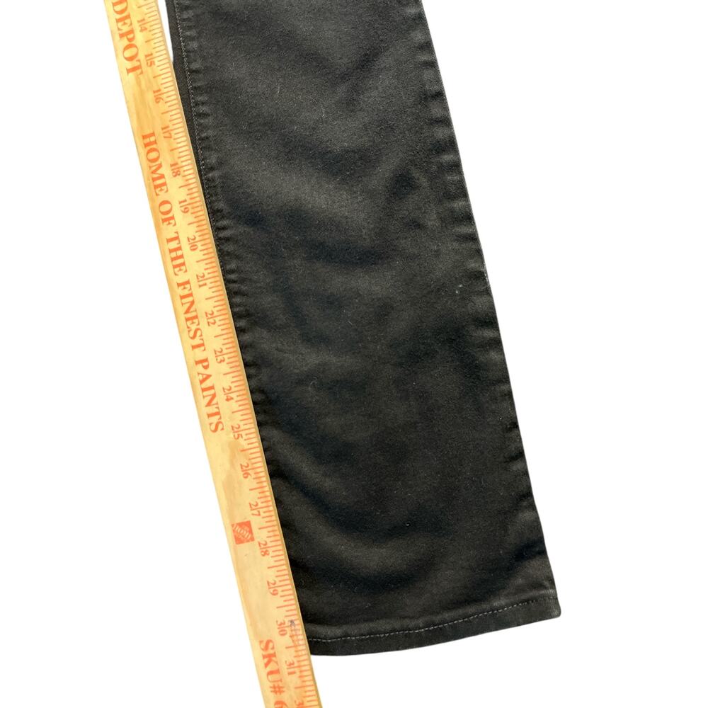 Old Navy High Rise Kicker Boot-Cut Jeans Women Size2 Black Secret Smooth Pockets - Picture 7 of 8